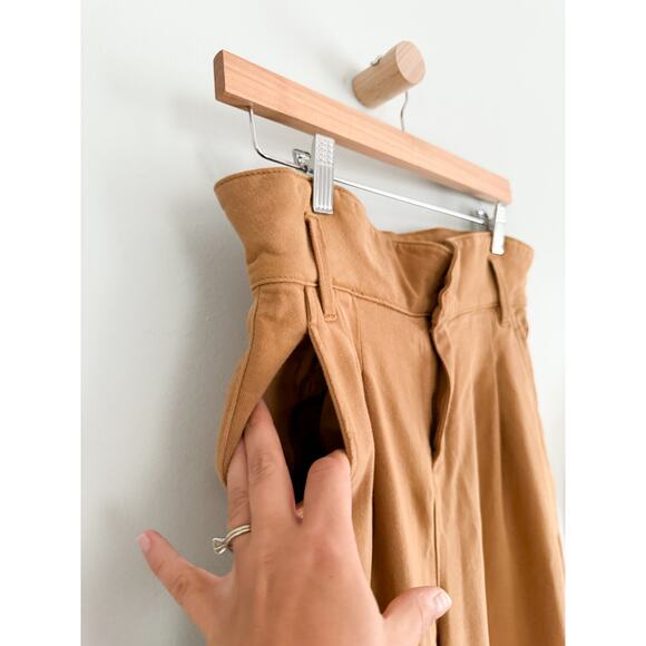 Sezane | Sézane | Austin Trousers in Camel - NO BELT | Sz 34/2 - Picture 3 of 11